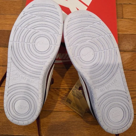 Boys NIKE Court Borough Low Recraft (GS) Shoes Size 4Y NEW IN BOX - Picture 6 of 6